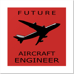 Future aircraft engineer, aerospace mechanic Posters and Art